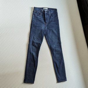 COPY - Madewell 10" high rise skinny jeans size 25